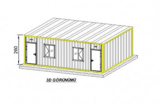 3x7  Çift Oda SA102